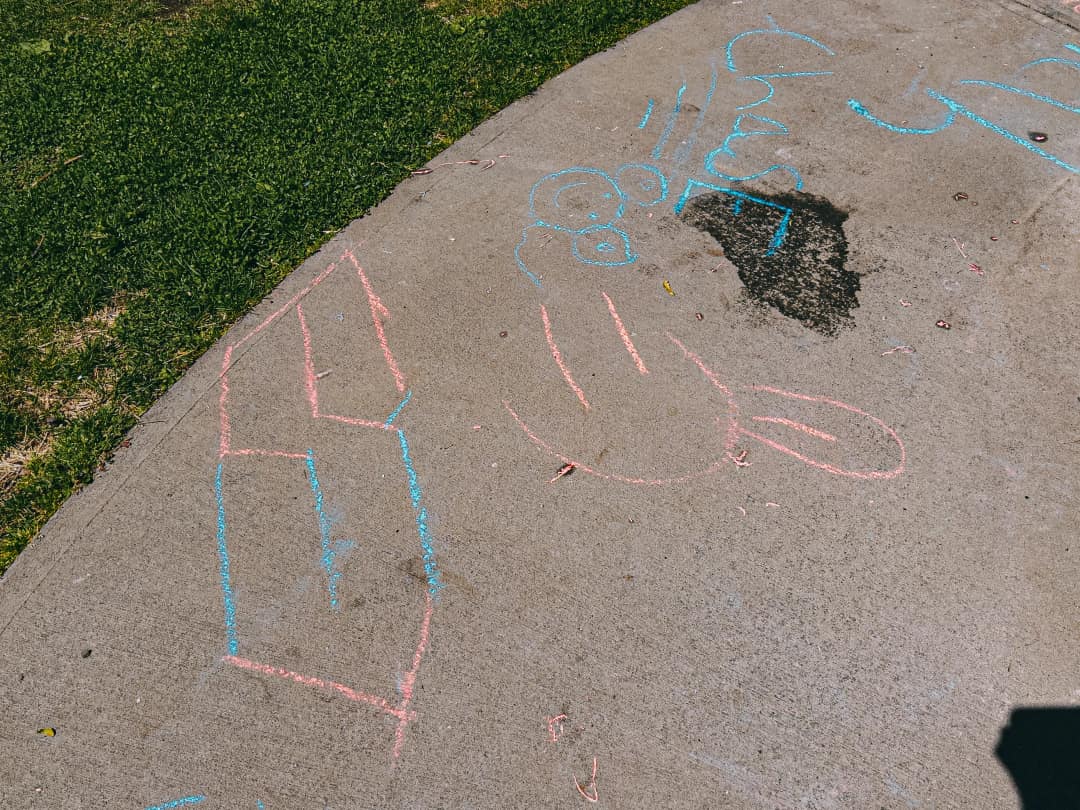Detail of a Newburgh playground.